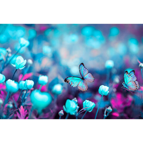 Natur #12 | Wiese, Schmetterling, Digital Art