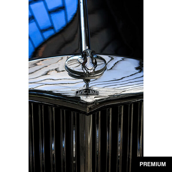Wilko van Oostrum #44 | 1960 Jaguar mk VIII front, Fotografie