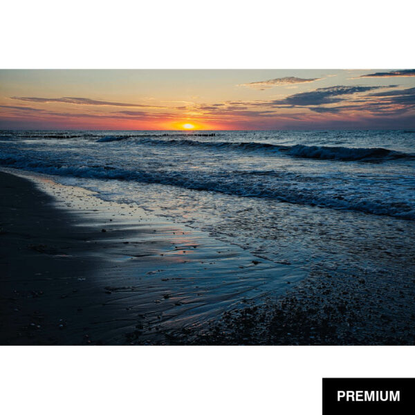 Wilko van Oostrum #86 | Sonnenuntergang Ostsee, Fotografie