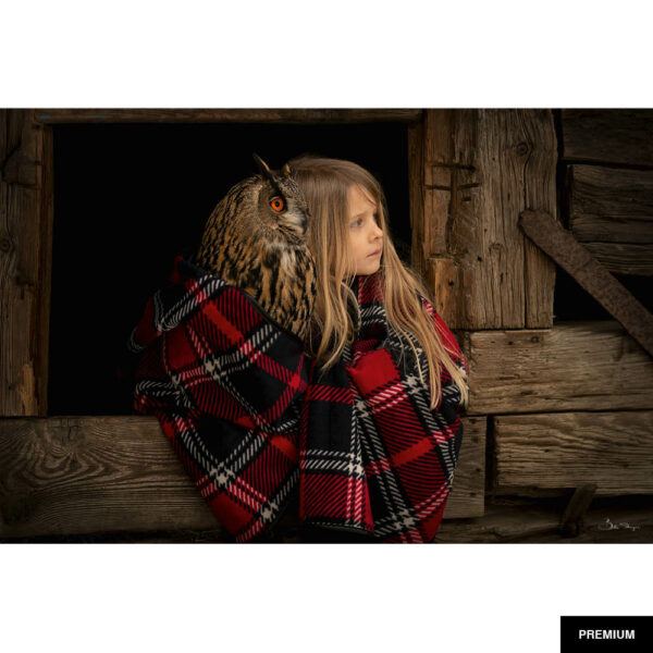 Bella Steger #4 | Ilvy mit Uhu Navajo, Fotografie