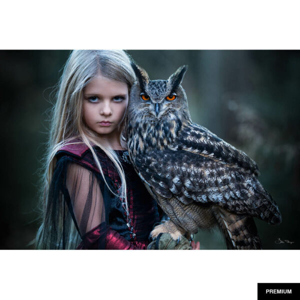 Bella Steger #8 | Ilvy mit Uhu Navajo, Fotografie