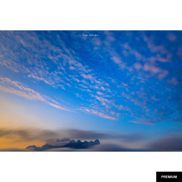 Fotografie von Lukas Schäfer #21 "Sonnenaufgang Berg"