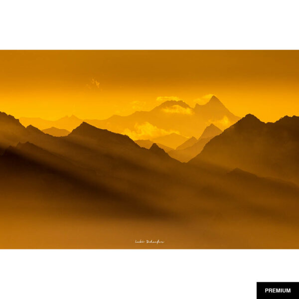 Lukas Schäfer #3 | Sonnenuntergang am Berg, Fotografie