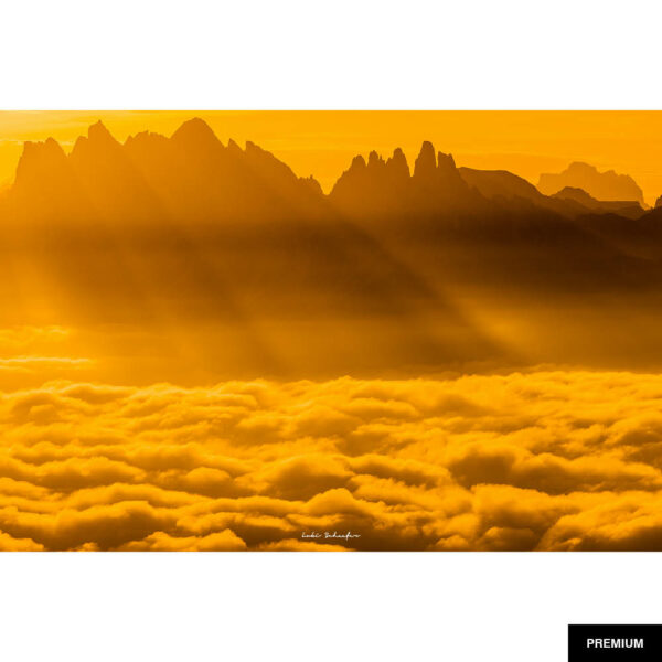 Lukas Schäfer #7 | Sonnenuntergang Berg 2, Fotografie