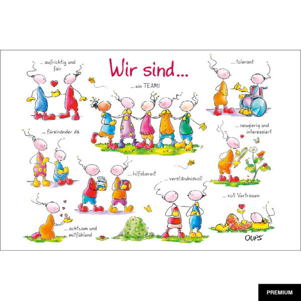 Oups #04 | Wir sind …; Illustration